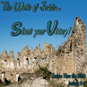 Jericho wall victory shout