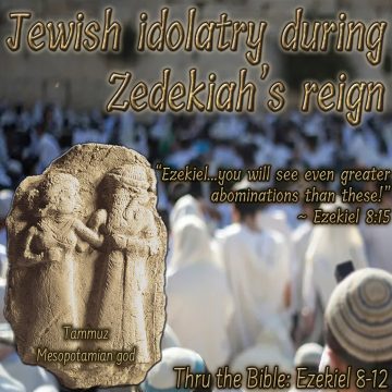 Zedekiah idolatry