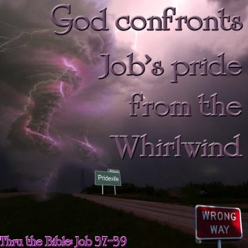 God whirlwind Job