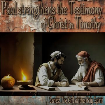 Strengthen Testimony