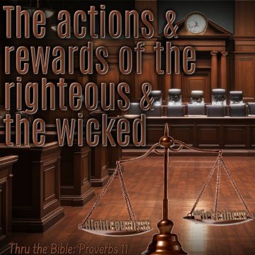 action Reward righteousness wickedness