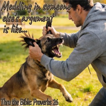 Meddling Proverbs 26