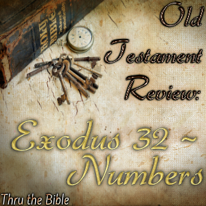 Old Testament Review Exodus through Numbers